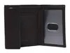 FOSSIL Leder Kartenetui Ness Coin Pocket Bifold Black Produktbild-Vorschau 2