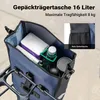 Wiltec taška na batoh modrá, taška na bicykel na batoh 16 l Náhľad obrázku produktu 4