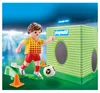 PLAYMOBIL Giocatore di calcio con parete porta, 70157 Anteprima dell’immagine prodotto 2