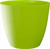Obal na květináč ELLA plastový zelený lesklý d15x14cm Náhled obrázku produktu 1