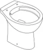 Grohe Stand-Tiefspül-WC Bau Keramik Abgang universal Produktbild-Vorschau 4