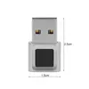 Čítačka odtlačkov prstov USB, 360-stupňový dotyk, rýchle Náhľad obrázku produktu 6