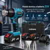 Pistola termica a batteria 21V, 500W, 300/550°C, 250/500 Anteprima dell’immagine prodotto 9