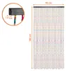 Tenda da porta con perline in legno con 31 fili 180 x 90 cm Anteprima dell’immagine prodotto 2