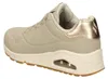 Skechers Uno - Golden Air, scarpe da ginnastica beige con Anteprima dell’immagine prodotto 5