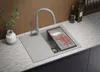 PRIMAGRAN Granitspüle Grau 62x50cm, Spülbecken 1 Becken + Produktbild-Vorschau 3