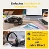 Jabra Headset Evolve2 65 Flex USB-A MS Stereo WLC schnurlos Voir les images du produit 15