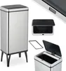 Relaxdays Odpadkový koš se senzorem, 50 l, elektrické víko, Náhled obrázku produktu 1