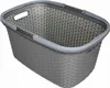 Wäschekorb "Rattan-Design" 32 l 56 x 37 x 28 cm Produktbild-Vorschau 2