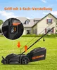 DOVAMAN 1300W Elektro Rasenmäher 33cm Stahlmesser 5-fach Produktbild-Vorschau 5