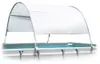 abri de piscine 375 x 300 cm polyester blanc/gris Voir les images du produit 16