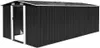 vidaXL Casetta da giardino 257x489x181 cm in metallo Anteprima dell’immagine prodotto 7