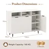 KOMFOTTEU Küchenschrank Buffetschrank, Küchen Sideboard mit Produktbild-Vorschau 7