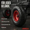 ONBEST Gitter Transportwagen | bis 550 kg | belastbar | Produktbild-Vorschau 10