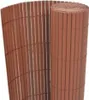 vidaXL Płot ogrodowy dwustronny 110x500 cm brązowy Podgląd zdjęcia produktu 1