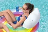 43648 Dmuchane Koło Podwójne Do Pływania Tęczowe Plażowe Podgląd zdjęcia produktu 9