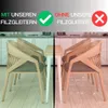 Filzgleiter 300 Stück Schwarz/Beige Mix selbstklebend für Produktbild-Vorschau 7