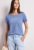 Street One T-Shirt 'Basic T-Shirt mit Rundhals und Print', Produktbild-Vorschau 4