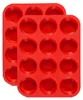 12er-Muffinblech aus Silikon, 2er-Pack – Produktbild-Vorschau 1