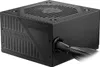 A black computer power supply unit (PSU) with cables exiting one side. Produktbild-Vorschau