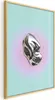 Posterpapier Poster - Metallic Form - abstract sculpture on Produktbild-Vorschau 1