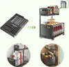 OKWISH Küchenregale Organizer Küche, Gewürzregal, Eckregal Produktbild-Vorschau 5