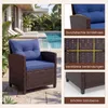 Set di mobili da giardino in rattan KOMFOTTEU, set di Anteprima dell’immagine prodotto 6