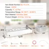 VEVOR Kommerzieller Speisenwärmer mit 4 x 8 Qt Behältern, Produktbild-Vorschau 7