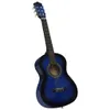 Guitare classique avec sac de débutants et enfants Bleu 1/2 Voir les images du produit 2