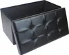 Theo&Cleo Leder Sitzhocker mit Stauraum 76 x 38 x 38 cm Produktbild-Vorschau 4