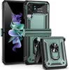 Galaxy Z Flip4 Hülle, Dual Layer Robust Militäre Produktbild-Vorschau 1