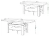 All4All Couchtisch Rino , Kaffeetisch , Wohnzimmertisch mit Produktbild-Vorschau 6
