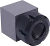 A close-up studio shot of a black ER32 collet chuck with a square shank. Náhled obrázku produktu
