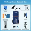 SUP-Board 320x84x15 cm, Bis zu 160 kg, extra breites iSUP, Produktbild-Vorschau 13