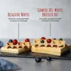 Cloer 1459 Brüsseler Waffeleisen c-quadrat heavy für 2 XXL Produktbild-Vorschau 6