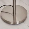 Costa »Costa« runde Bodenlampe aus Metall, Nickel-matt, Produktbild-Vorschau 6
