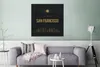MuchoWow® Poster San Francisco - USA - Gold 75x75 cm - Wand Produktbild-Vorschau 5