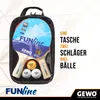 GEWO Tischtennisset Double-Fun– 2 Schläger, 3 Bälle & Produktbild-Vorschau 2