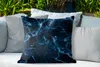 MuchoWow® Outdoor Kissen - Marmor - Wellen - Muster - Produktbild-Vorschau 4