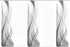 Schiebegardine 5er-Set Wuxi grau 60x245 cm Produktbild-Vorschau 1