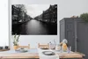 MuchoWow® Poster Amsterdamer Gracht - Schwarz und weiß Produktbild-Vorschau 3