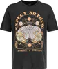 SUBLEVEL Koszulka retro z duchowym nadrukiem w stylu boho Podgląd zdjęcia produktu 1
