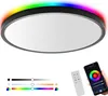 Ściemnialna lampa sufitowa, lampa sufitowa LED WIFI RGB do Podgląd zdjęcia produktu 4