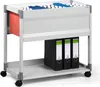 DURABLE Hängemappenwagen SYSTEM 90 A4, 378410 grau Produktbild-Vorschau 4