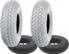 2.80/2.50-4 Grau Mobilität Roller Reifen & Schlauch Set Produktbild-Vorschau 1