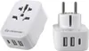 Lifeventure Adaptateur de voyage pour l'Europe + USB Voir les images du produit 1