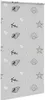 vidaXL Duschrollo 130x240 cm Stoffbreite 126 cm Produktbild-Vorschau 3