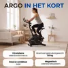 URBOGYM ARGO SILVER Hometrainer, Fitnessfiets voor Thuis, 8 Productafbeelding-voorbeeld 6