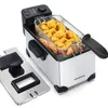 Aigostar - Semi-professionelle Fritteuse, Edelstahl, 2200W, Produktbild-Vorschau 1