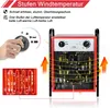 ACXIN Elektrický ohřívač Fan Heater Energy Saving 9000 Watt Náhled obrázku produktu 6